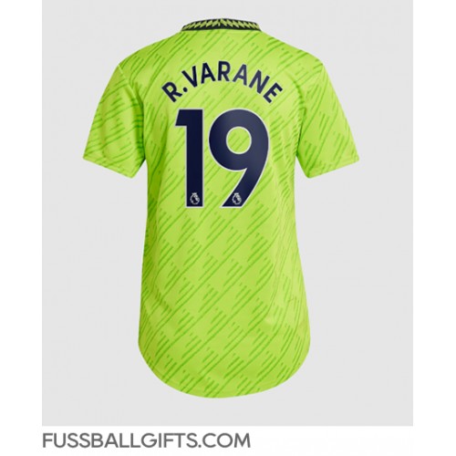 Manchester United Raphael Varane #19 Fußballbekleidung 3rd trikot Damen 2022-23 Kurzarm